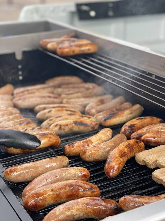 Wee sausage sizzle